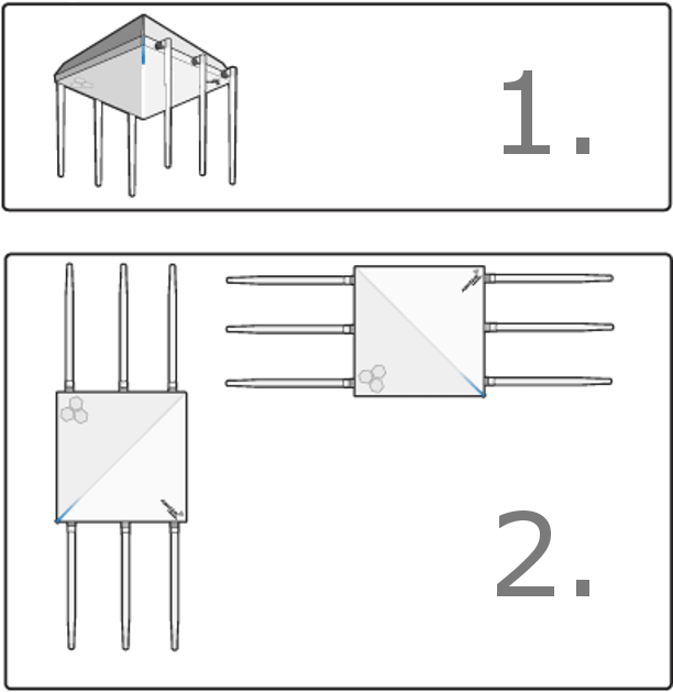 Antennen ausrichten Antennen ausrichten